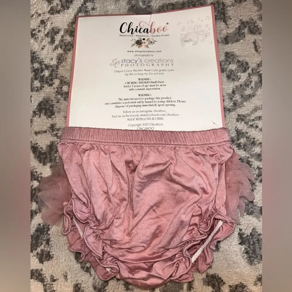 3/$25 👶🏻 NWT Chicabee Infant Girls Photoshoot 2- Piece Outfit- Size 6-18M